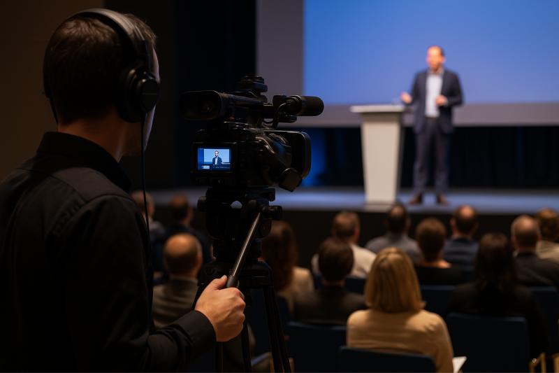 Grabación de Eventos y Conferencias