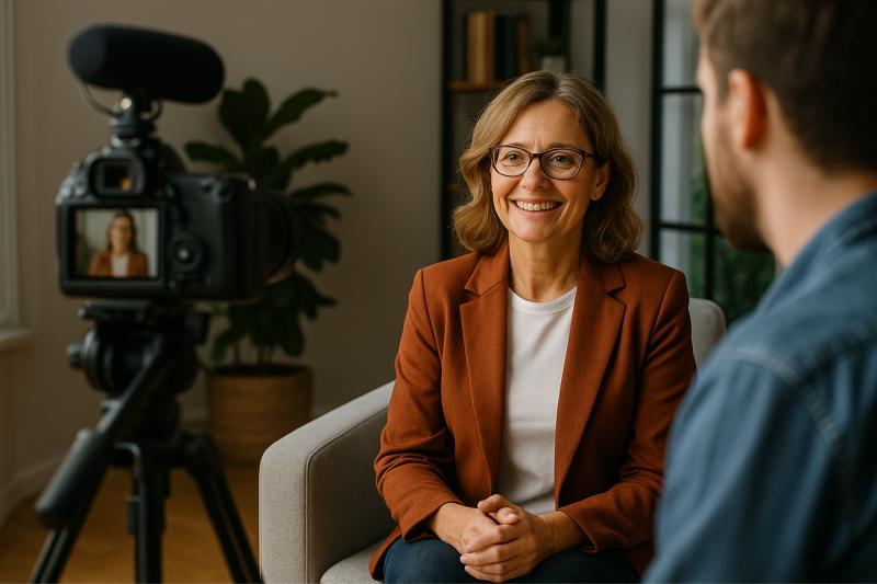 Producción de Entrevista o Video Testimonial